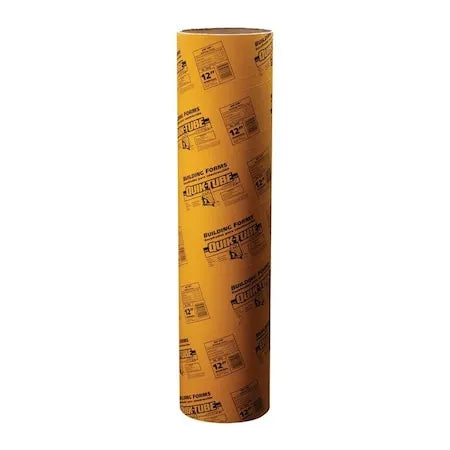 Quik-Tube Cardboard Concrete Building Form Tube 12 in. W X 4 ft. L X 12 in. D