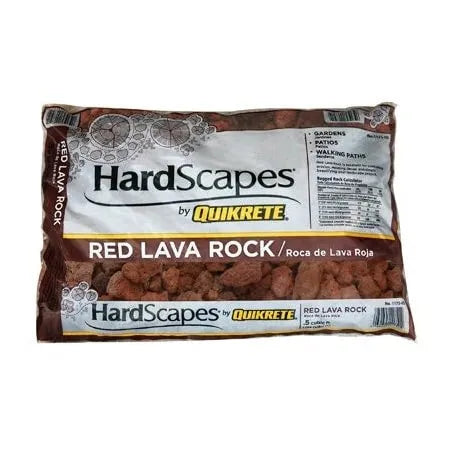 5CUFT RED Lava Rock