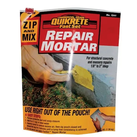 Fast Set Repair Mortar 3 lb Gray