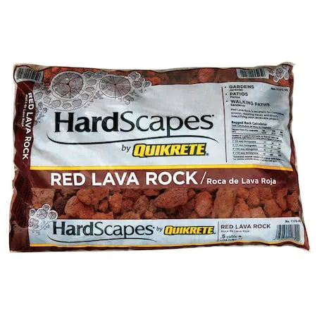 HardScapes Red Lava Rock Decorative Stone 0.5 cu ft